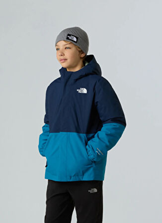 The North Face Mavi Erkek Çocuk Yağmurluk NF0A873SDIA1-B WARM ANTORA RAIN JAC