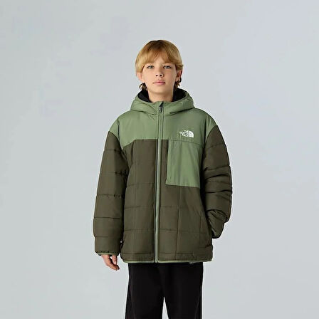 The North Face B Reversıble Shasta Fz Hooded Jacket Çocuk Mont-Ceket