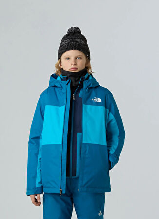The North Face Mavi Erkek Çocuk Kayak Montu NF0A88TZD201-B FREEDOM INSULATED JA