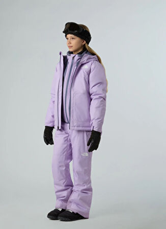 The North Face Lastikli Bel Lila Kız Çocuk Kayak Pantolonu NF0A88UHQZI1-G FREEDOM INSULATED PA