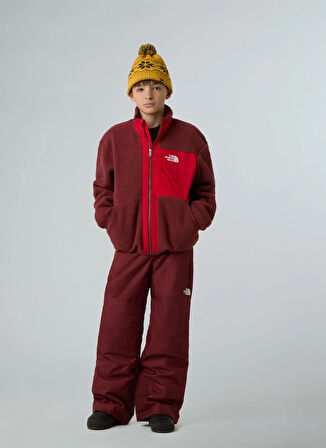 The North Face Düz Kırmızı Erkek Çocuk Polar Üst NF0A8AZGDI91-B YUMIORI FULL ZIP JAC