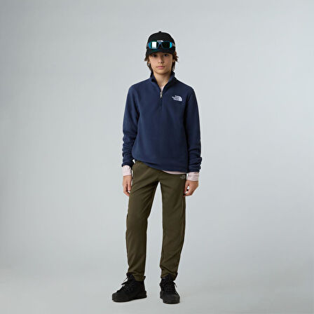 The North Face Teen Glacıer 1/4 Zıp Pullover Genç Ceketi NF0A8CVG8K21