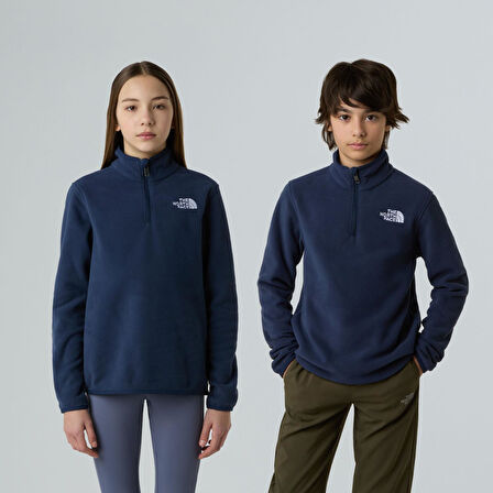 The North Face Teen Glacıer 1/4 Zıp Pullover Genç Ceketi NF0A8CVG8K21