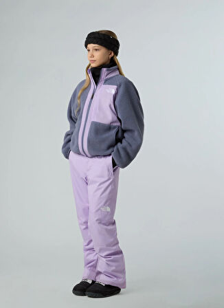 The North Face Düz Lila Kız Çocuk Polar Üst NF0A8AZHDIN1-G YUMIORI FULL ZIP JAC