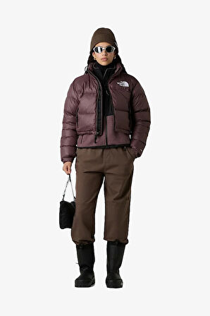 The North Face Nuptse Short Kadın Mor Mont NF0A5GGEBQ71