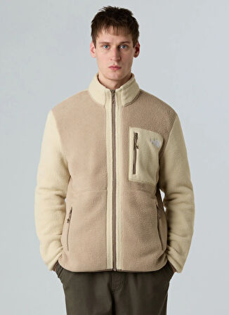 The North Face NF0A883REOZ1-M YUMIORI FULL ZIP Gri Fermuarlı Yaka Standart Düz Erkek Sweatshırt