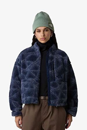 The North Face Extreme Pıle Fz 2 -Prınt Kadın Lacivert Polar NF0A8D5XD3O1