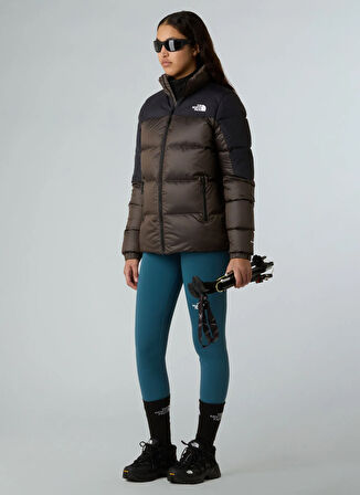 The North Face NF0A8E140BI1-W DIABLO DOWN JACKET Kahve Düz Kadın Mont