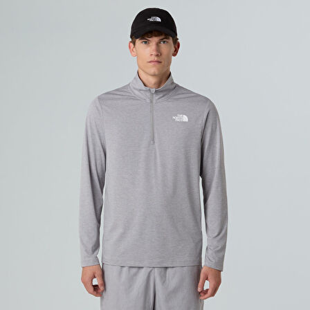 The North Face Erkek 24/7 1/4 Fermuarlı Uzun Kollu Sporcu Tişört NF0A8949CQO1