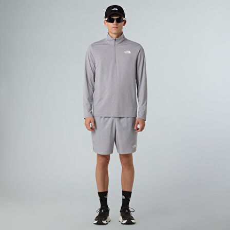 The North Face Erkek 24/7 1/4 Fermuarlı Uzun Kollu Sporcu Tişört NF0A8949CQO1