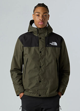 The North Face NF0A8B5GBQW1-M REIGN ON JACKET Yeşil Düz Erkek Mont