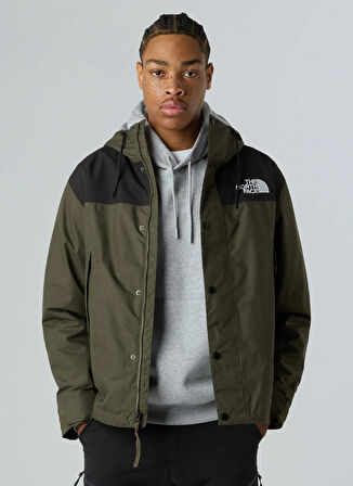 The North Face NF0A8B5GBQW1-M REIGN ON JACKET Yeşil Düz Erkek Mont