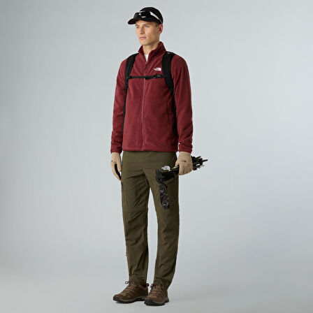 The North Face Erkek Glacier Tam Boy Fermuarlı Polar Nf0A8D0R0Vo1