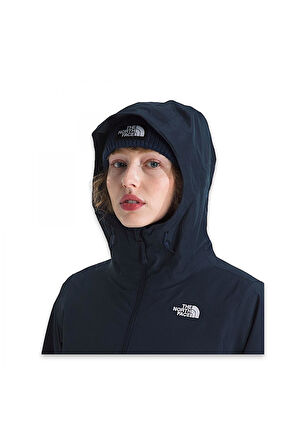The North Face Nf0A8D3D W Carto Mono Triclimate Hooded Jacket Lacivert Kadın Outdoor