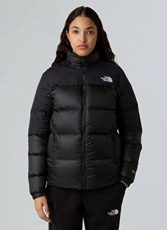 The North Face NF0A8E14PH51-W DIABLO JACKET Siyah Düz Kadın Mont