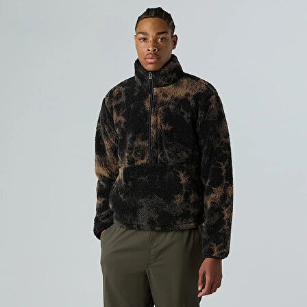 The North Face M EXTREME PILE 2 PULLOVER -PRINT ERKEK SWEATSHIRT NF0A8EEPD7O1