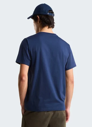 The North Face NF0A8CZ28K21- EVOLUTION SIMPLE DOME Lacivert Yuvarlak Yaka Regular Fit Düz Erkek T-Shirt