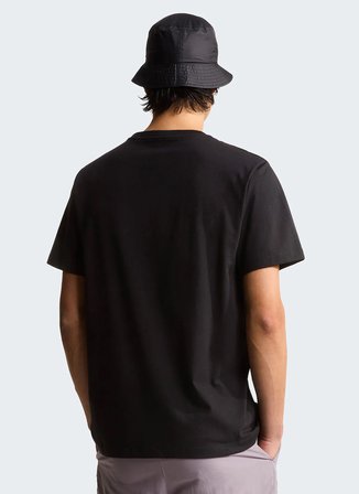 The North Face NF0A8CZ2JK31-M EVOLUTION SIMPLE DOM Siyah Yuvarlak Yaka Regular Fit Düz Erkek T-Shirt