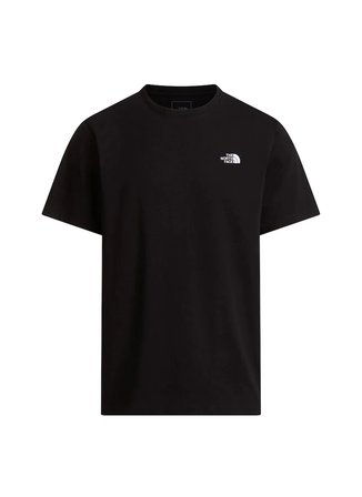 The North Face NF0A8CZ2JK31-M EVOLUTION SIMPLE DOM Siyah Yuvarlak Yaka Regular Fit Düz Erkek T-Shirt