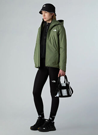 The North Face NF0A3Y1JBO91-W QUEST JACKET - EU Yeşil Standart Düz Kadın Ceket