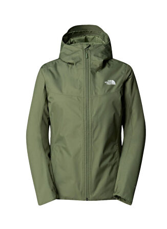 The North Face NF0A3Y1JBO91-W QUEST JACKET - EU Yeşil Standart Düz Kadın Ceket