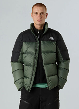 The North Face NF0A8993EIH1-DIABLO DOWN 2.0 JACKET Yeşil Düz Erkek Mont