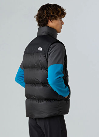 The North Face NF0A8994GOC1-M DIABLO DOWN 2.0 VEST Siyah Düz Erkek Mont