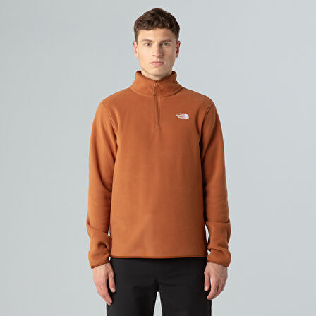 The North Face M Glacier Fleece 1/4 Zip Jacket Erkek Polar