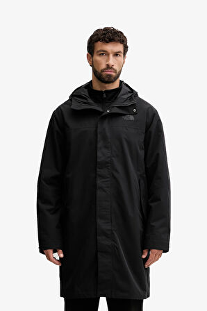 The North Face Nukabıra Raın Shell Erkek Siyah Parka NF0A8DWCJK31