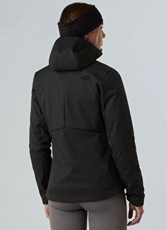 The North Face NF0A8DZJKS71-W QUEST SHELL JACKET Siyah Standart Düz Kadın Ceket