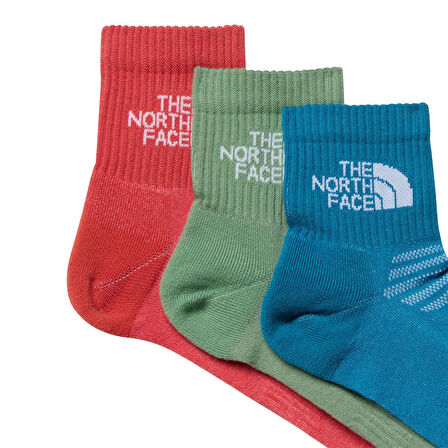 The North Face  Multı Sport Cush Quarter Sock 3P Nf0A882Gftı1