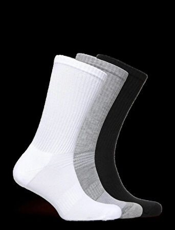 The North Face MULTI SPORT FINE BOX CUSH CREW SOCK 3P NF0A8EGJFVO1