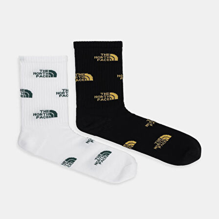 The North Face  Everyday Crew Sock Logo - 2P Çorap Nf0A8Brbfuq1