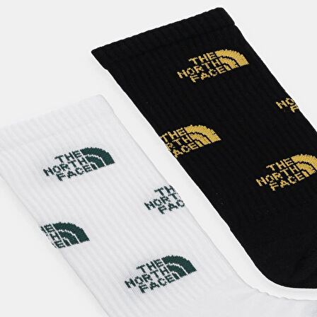 The North Face  Everyday Crew Sock Logo - 2P Çorap Nf0A8Brbfuq1