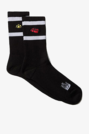 The North Face Everyday CreTnf Icons -2P Unisex Siyah Çorap NF0A8EGMJK31
