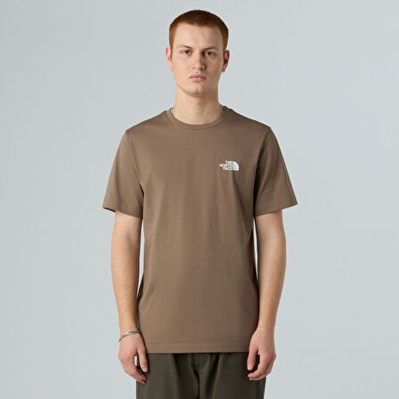 The North Face M SS SIMPLE DOME TEE Erkek Tişört NF0A87NGBOW1
