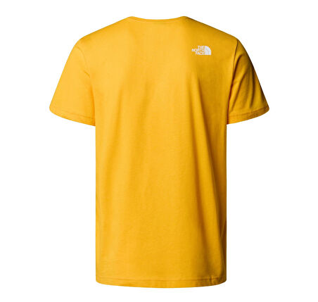 F0A87NS56P1-R The North Face M Ss Never Stop Explorıng Tee Erkek T-Shirt Sarı