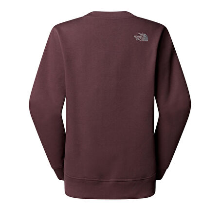 F0A89EFFAI1-R The North Face W Drew Peak Crew Kadın Sweatshirt Bordo