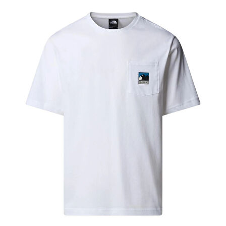 The North Face M MOUNTAIN LOGO RELAXED S/S POCKET TEE NF0A8E3MFN41