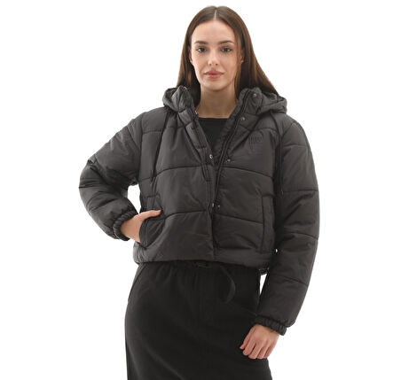 000PK1BLK1-R Vans Hillgate Cropped Puffer Kadın Mont Siyah