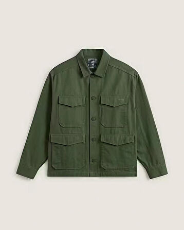 VANS Skate Atiba Haze Military Overshirt ERKEK GOMLEK VN000R38EN61