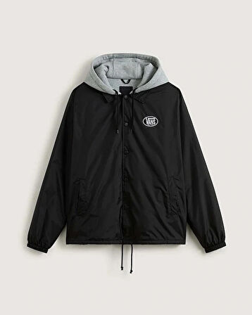VANS Riley Hooded Coaches Jacket VN000P75BLK1