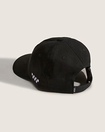 VANS Check Side Curved Bill Jockey VN000Q17BLK1