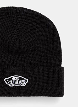 Vans Siyah Erkek Çocuk Bere VN000Q1FBLK1-Vans Classic Cuff Bean