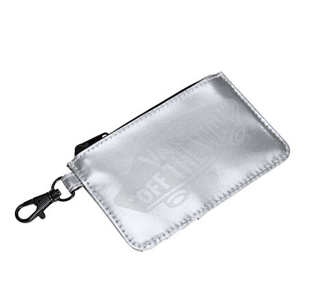 000Q9WSLV1-R Vans Off The Wall Zip Wallet C&amp;uuml;zdan Gri