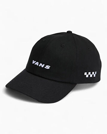 VANS Check Side Curved Bill Jockey VN000QA6BLK1