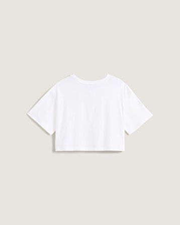 Classic Script Kadın Beyaz T-Shirt - VN000QDF