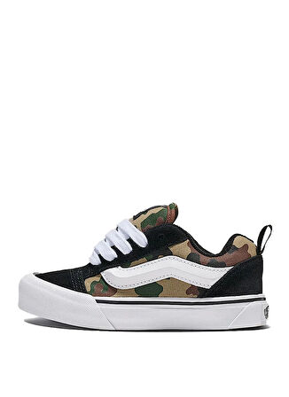 Vans Siyah - Kahve Erkek Çocuk Yürüyüş Ayakkabısı VN000CYUYJ71-Knu Skool