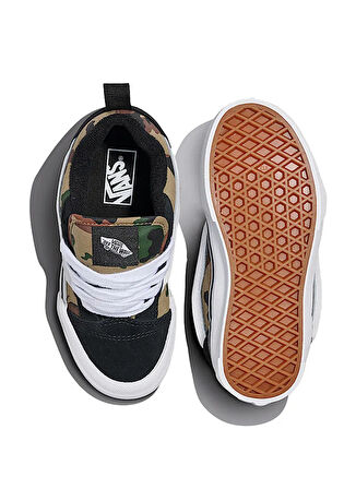 Vans Siyah - Kahve Erkek Çocuk Yürüyüş Ayakkabısı VN000CYUYJ71-Knu Skool