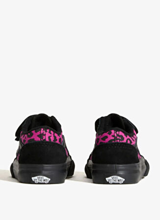 Vans Siyah - Pembe Bebek Yürüyüş Ayakkabısı VN000CTGPIB1-Old Skool V